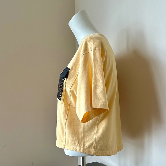 Columbia⎪Women's Painted Peak™ Knit Short Sleeve Cropped Top - Picture 3 of 9